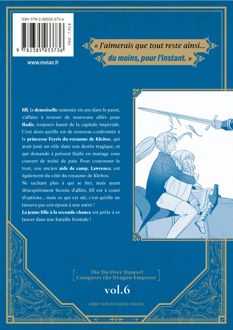 IMAGE 2 : The Do-Over Damsel Conquers the Dragon Emperor - Tome 06 - Livre (Manga)