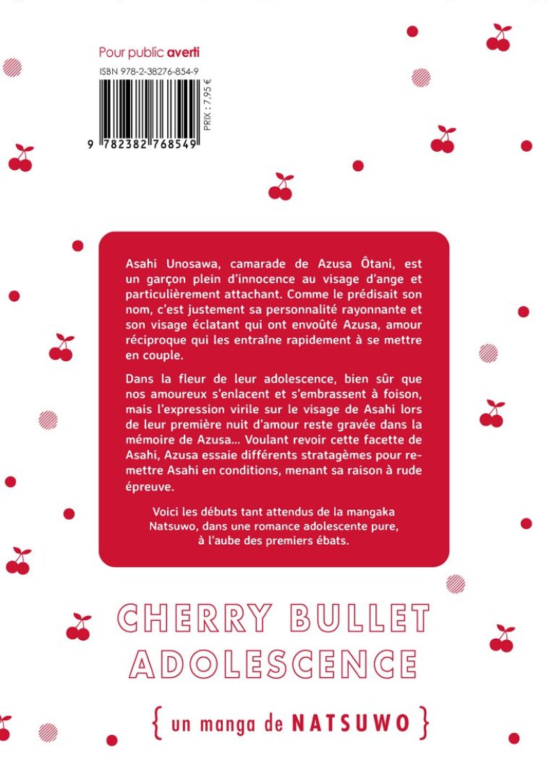 IMAGE 2 : Cherry Bullet Adolescence - Livre (Manga) - Yaoi - Hana Book