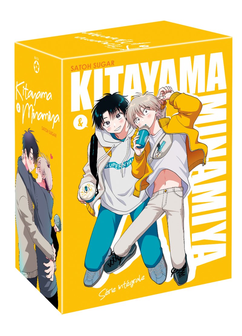 Kitayama et Minamiya - Coffret intégrale collector limitée (Tomes 1 à 5 + Goodies) - Yaoi