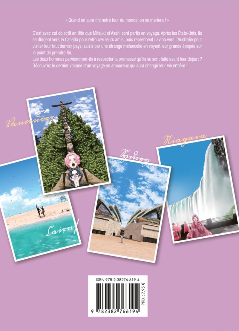 IMAGE 2 : L'Échappée belle : notre voyage autour du monde - Tome 7 - Livre (Manga) - Yaoi - Hana Collection