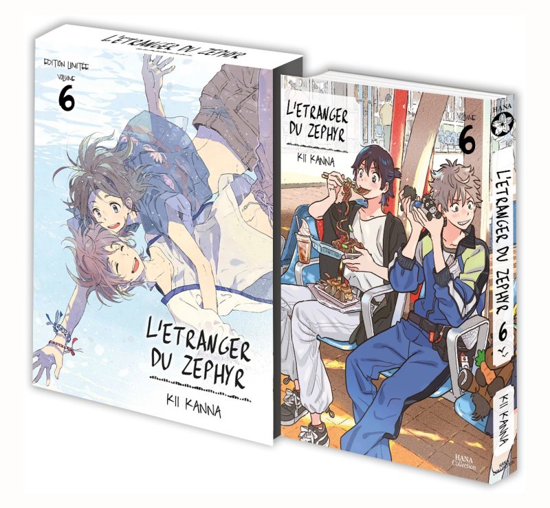 L'étranger du Zephyr - Tome 06 - Edition limitée - Livre (Manga) - Yaoi - Hana Collection