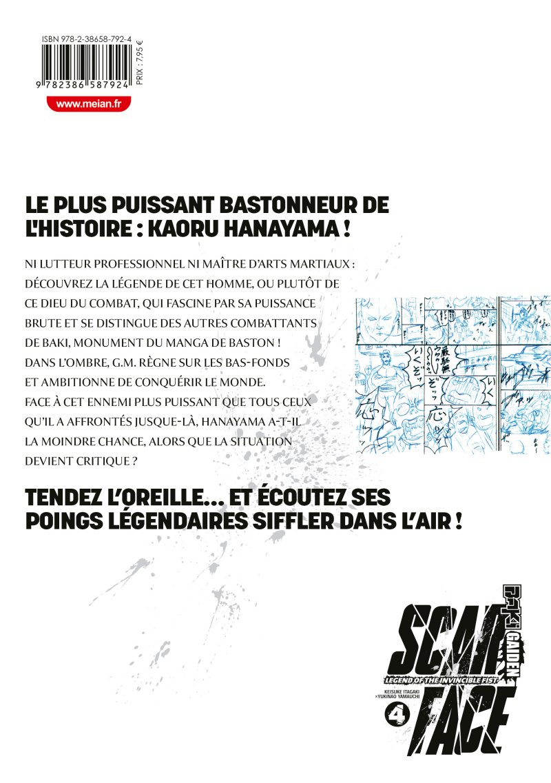 IMAGE 2 : Baki Gaiden: Scarface - Tome 04 - Livre (Manga)