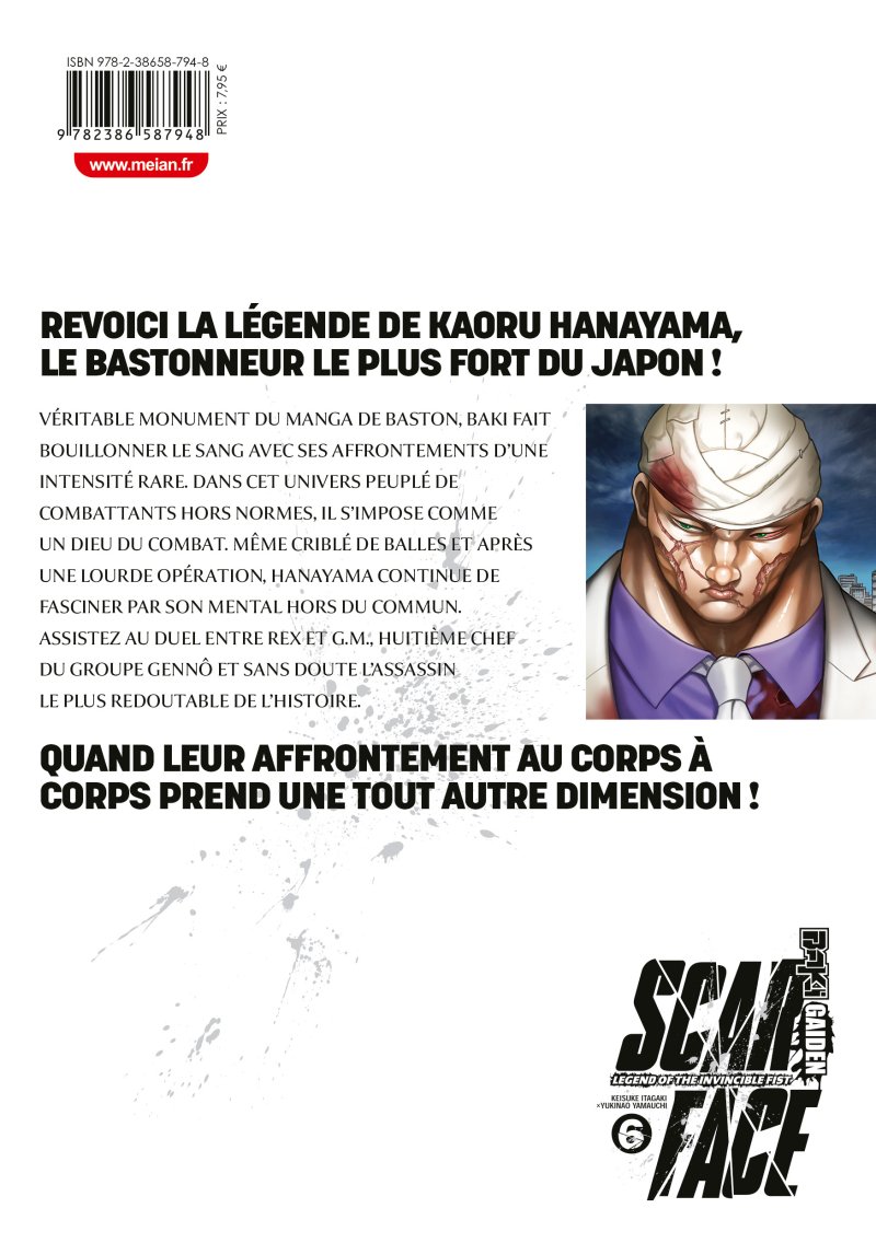IMAGE 2 : Baki Gaiden: Scarface - Tome 06 - Livre (Manga)