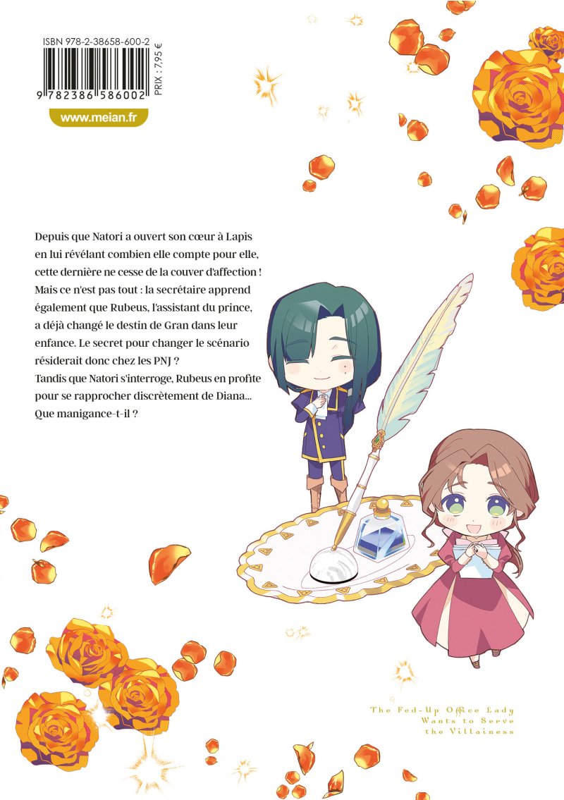 IMAGE 2 : The Fed-Up Office Lady Wants to Serve the Villainess - Tome 03 - Livre (Manga)