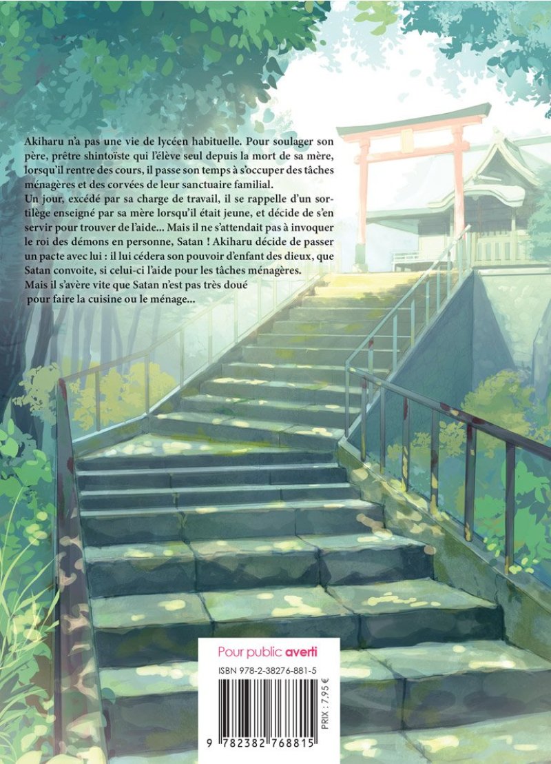 IMAGE 2 : Le diable s'invite chez moi - Livre (Manga) - Yaoi - Hana Book