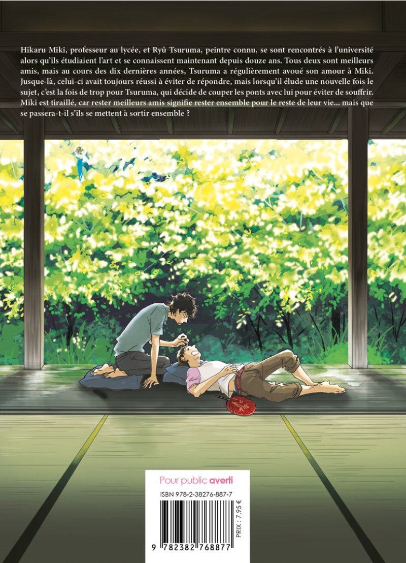 IMAGE 2 : Nuage sur la lune, tempête sur les fleurs - Livre (Manga) - Yaoi - Hana Book