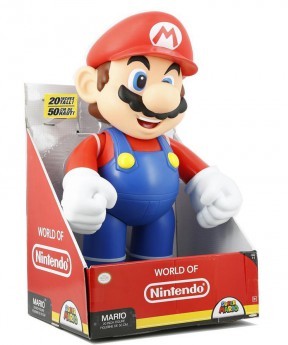 image : Figurine - Mario de 50 cm - World of Nintendo - Super Mario Bros