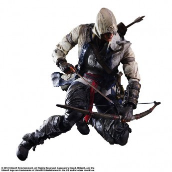 image : Figurine - Connor - Assasin's Creed III - Play Arts Kaï - Action Figure