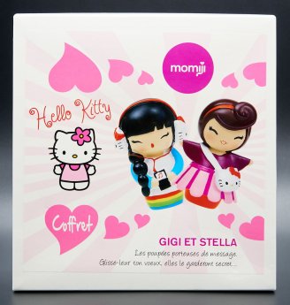 image : Coffret 2 figurines Hello Kitty - Stella et Gigi - Momiji