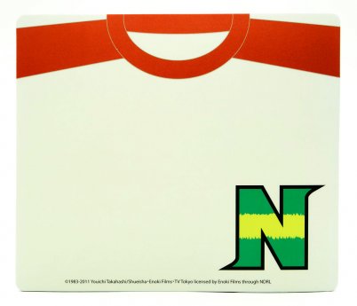 image : Tapis de souris - Maillot de l'quipe de la New Team (blanc et rouge) - Olive et Tom (Capitain Tsubasa)