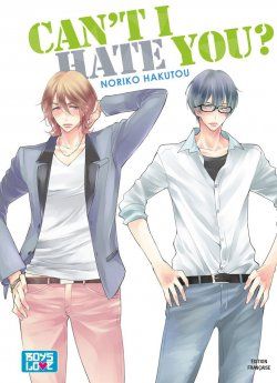 image : Can't i hate you - Livre (Manga) - Yaoi