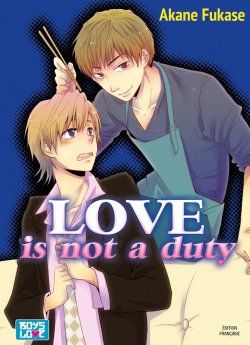image : Love is not duty - Livre (Manga) - Yaoi