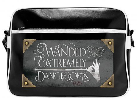 image : Sac Besace - Wanded and Extremely Dangerous - Grand format - Les Animaux fantastiques - ABYstyle