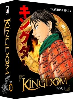 image : Kingdom - Partie 1 à 5 - Pack 10 mangas (Tome 1 à 10) + Coffret + Poster + 10 ex-libris