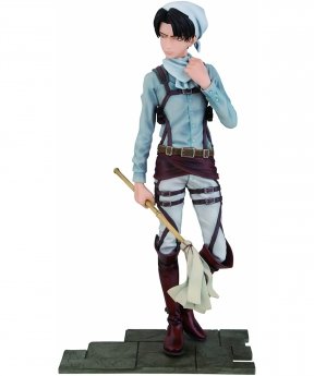 image : Figurine Levi cleaning version DXF - L'Attaque des Titans - Banpresto