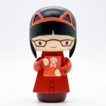 Figurine - Clarice - Poupe japonaise Kokeshi - Momiji