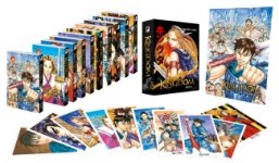 Kingdom - Partie 21  25 - Pack 10 mangas (Tome 41  50) + Coffret + Poster + 10 ex-libris