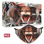 Masque tissu - L'Attaque des Titans - Modle M5