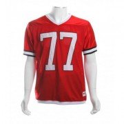 Maillot de football amricain - Numro 77 (Rykan Kurita) - Deimon Devil Bats - Eyeshield 21