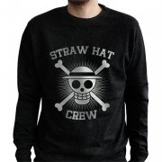 Sweat vintage - Skull : Straw Hat Crew - One Piece - Homme - Noir - ABYstyle