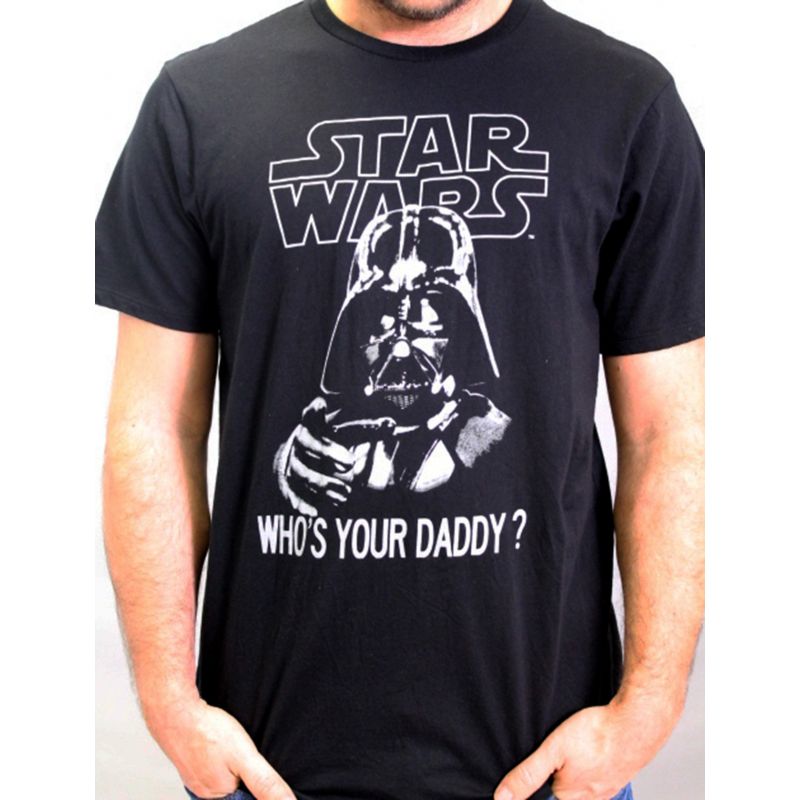 Tee Shirt - Dark Vador : Who's your daddy ? - Homme - Star Wars