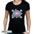 Images 1 : Tee Shirt - Skull Chopper - One Piece - Femme - Noir - ABYstyle
