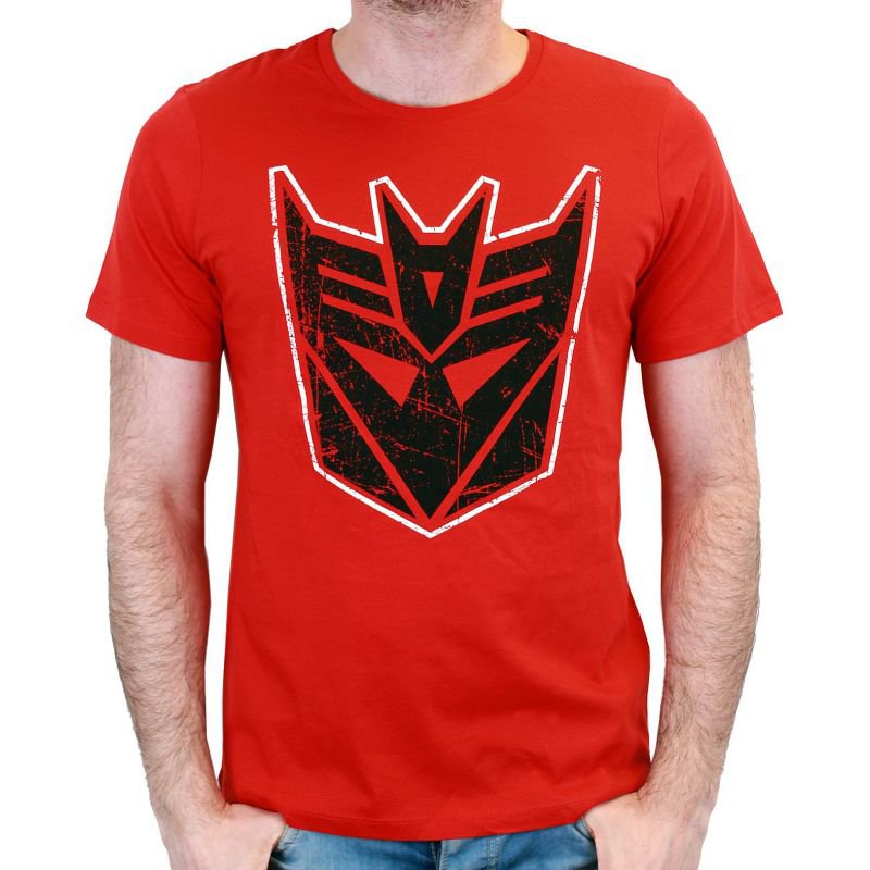 Visuel 1 : Tee Shirt - Decepticon Logo - Transformers - Homme - Cotton Division