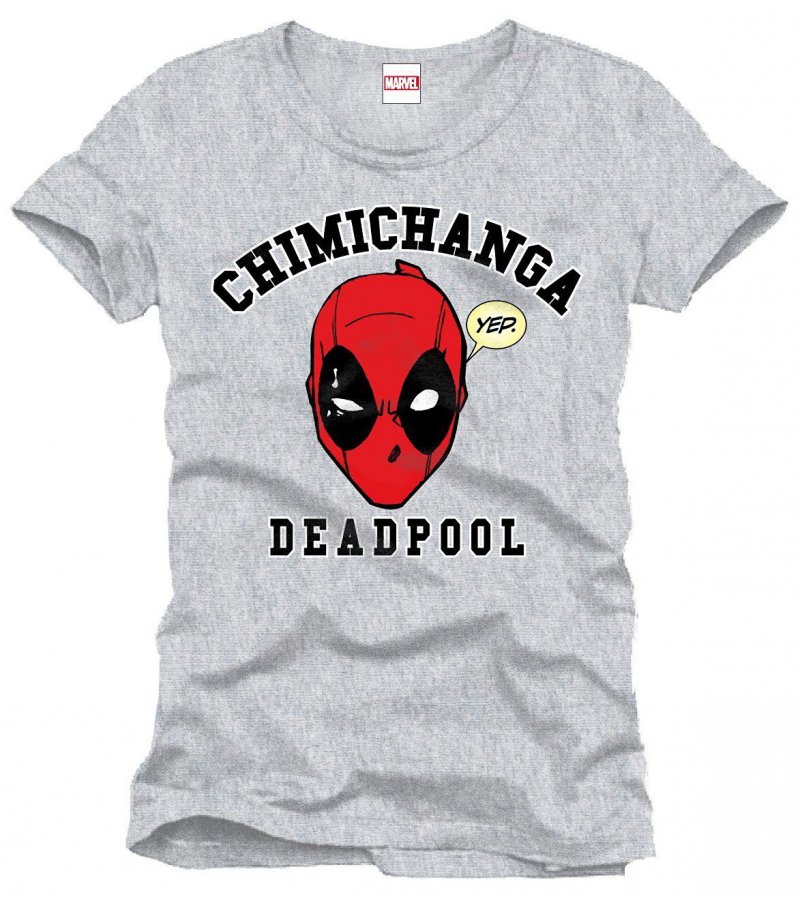 Visuel 1 : Tee Shirt - Deadpool : Chimichanga - Homme - Marvel - Cotton Division