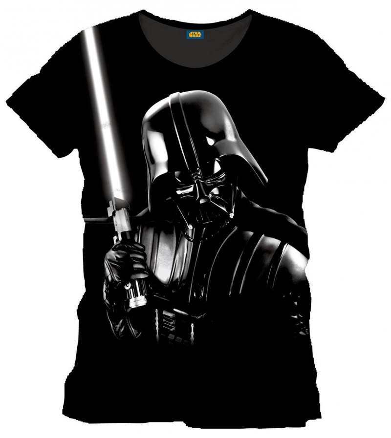 Visuel 1 : Tee Shirt - Dark Vador (Big Metallic) - Homme - Star Wars - Cotton Division