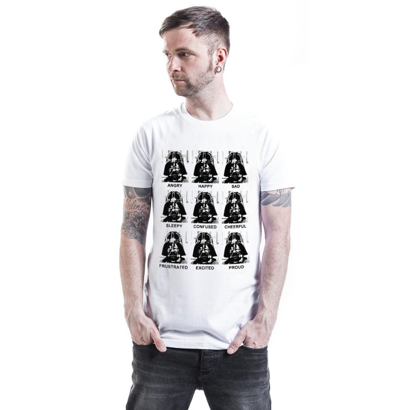 Visuel 1 : Tee Shirt - Dark Vador emotions - Homme - Star Wars