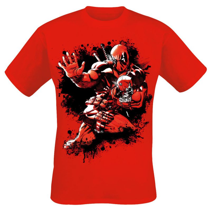 Visuel 1 : Tee Shirt - Deadpool : Jump - Homme - Marvel