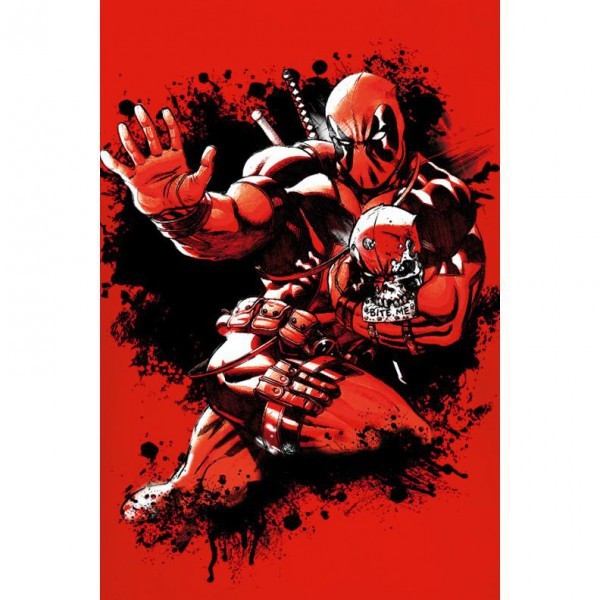 Visuel 4 : Tee Shirt - Deadpool : Jump - Homme - Marvel