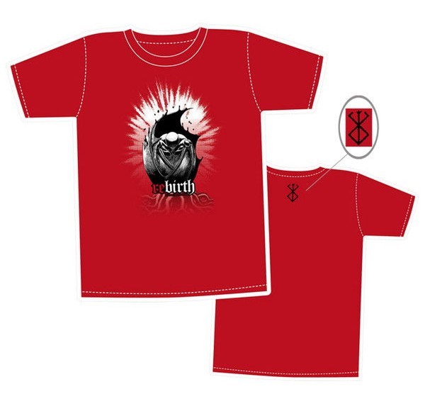 Visuel 2 : Tee Shirt -  Femto : Rebirth - Rouge - Art of War - Berserk