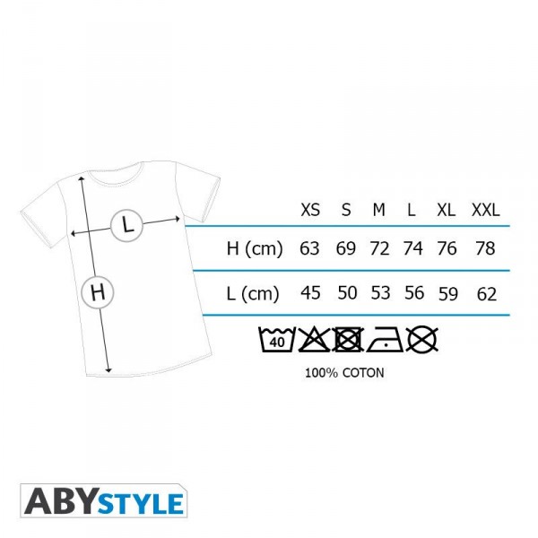 Visuel 3 : Tee Shirt - Dessin de luffy - One Piece - Homme - Blanc - ABYstyle