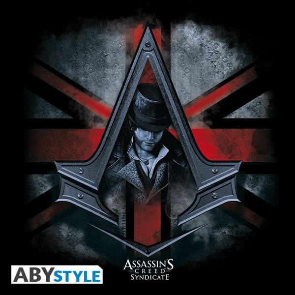 Visuel 2 : Tee Shirt - Jacob et Flag - Assassin's Creed - Femme - Noir - ABYstyle