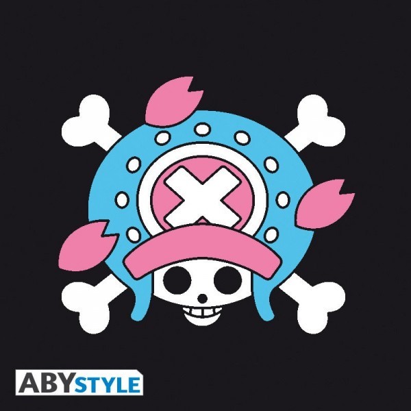 Visuel 2 : Tee Shirt - Skull Chopper - One Piece - Femme - Noir - ABYstyle