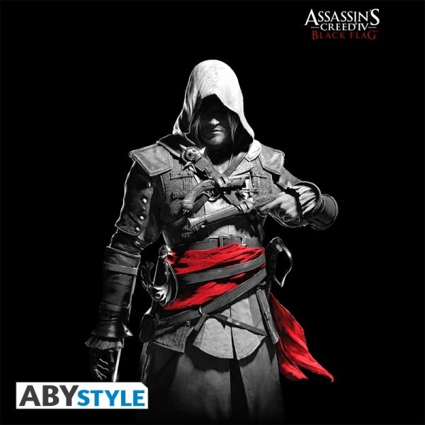 Visuel 2 : Tee Shirt - Edward - Assassin's Creed - Homme - Noir - ABYstyle