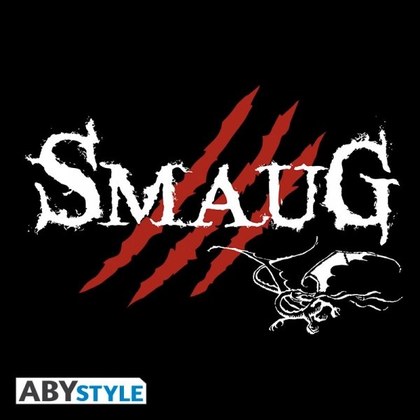 Visuel 2 : Tee Shirt - Smaug - The Hobbit - Homme - Noir - ABYstyle