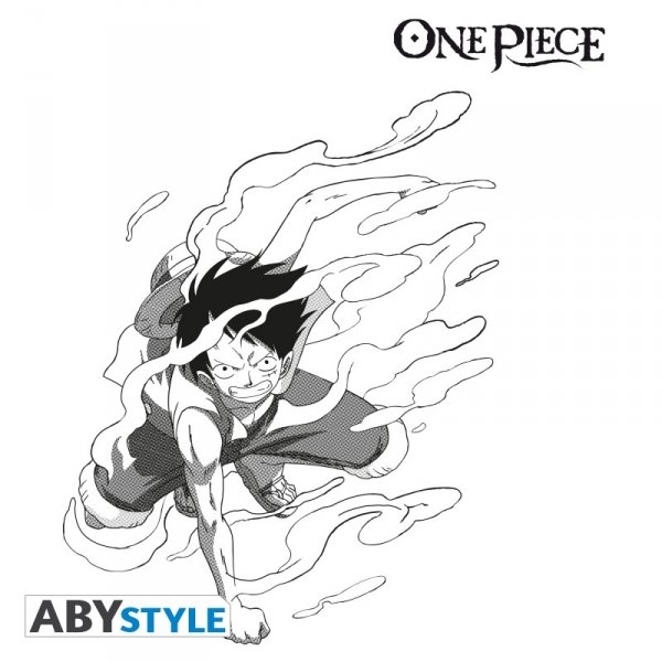 Visuel 2 : Tee Shirt - Luffy Gear 2 - One Piece - Homme - Blanc - ABYstyle