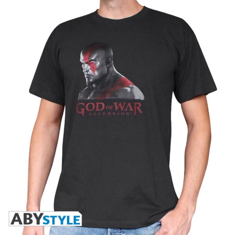 Visuel 1 : Tee Shirt - Kratos - God of War - Homme - Noir - ABYstyle