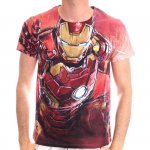Tee Shirt - Iron Man paiting - Homme - Marvel - Cotton Division