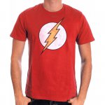 Tee Shirt - Flash : Classic Logo - DC Comics - Cotton Division