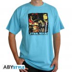 Tee Shirt - Pop Art - Star Wars - Homme - Bleu swiming pool - ABYstyle