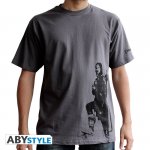 Tee Shirt - Aragorn (version FR) - Le Seigneur des anneaux - Homme - Gris - ABYstyle