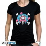 Tee Shirt - Skull Chopper - One Piece - Femme - Noir - ABYstyle