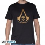 Tee Shirt - Crest AC4 doré - Assassin's Creed - Homme - Noir - ABYstyle