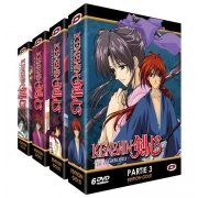 Kenshin le Vagabond - Intégrale (Série + OAV/Film) - Pack 4 Coffrets (21 DVD + 4 Livrets) - Edition Gold - VOSTFR/VF