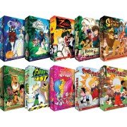 Collection Enfants - Pack 10 Coffrets DVD - 417 épisodes - (Cendrillon, Blanche Neige, Zorro, Robin des bois, Roi Lion, Le livre de la Jungle, Johnny Test, Trollz, Denis la Malice)