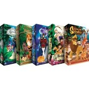 Collection Enfants - Pack 5 Coffrets DVD - 234 épisodes - (Cendrillon, Blanche Neige, Robin des bois, Roi Lion, Le livre de la Jungle)