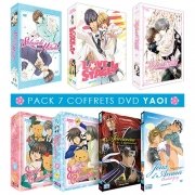 Pack Yaoi (Sekaiichi Hatsukoi + Hybrid Child + Junj Romantica + Love Stage!! + Samoura dans la tourmente + Jeux d'amour) - Pack 5 Coffrets DVD + 2 DVD